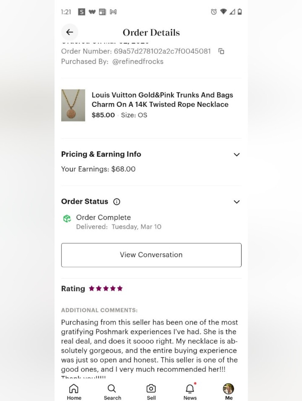 ALL MY NECKLACE REVIEWS